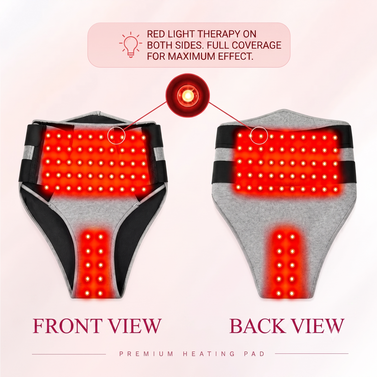 Vireo Red Light Heating & Massage Pad