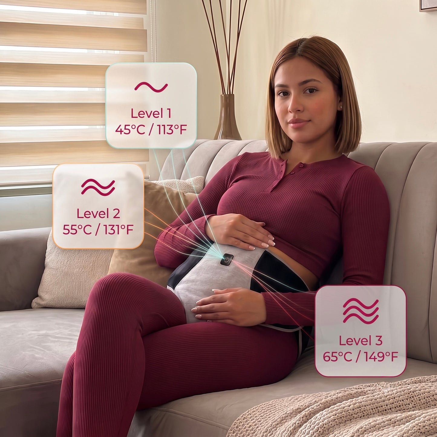 Vireo Red Light Heating & Massage Pad